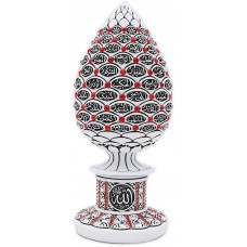 Islamic Table Decor red Egg Sculpture